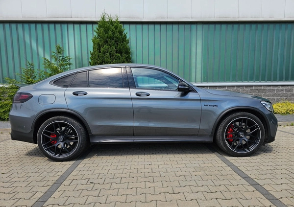Mercedes-Benz GLC cena 319666 przebieg: 88000, rok produkcji 2019 z Barczewo małe 781